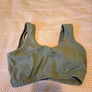 Arq full coverage bra -Celadon